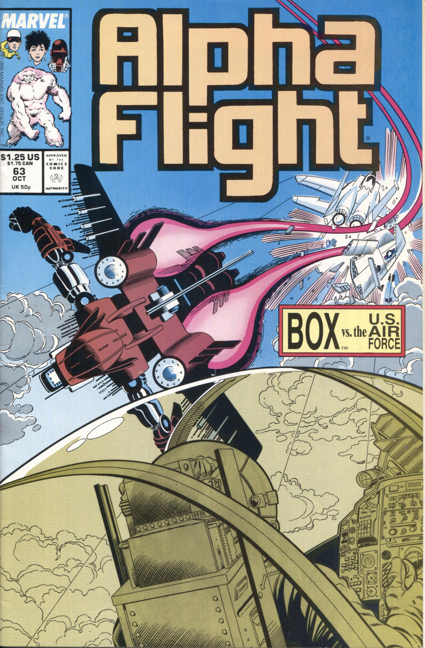 Alpha Flight (1983 Series) #63 NM- 9.2