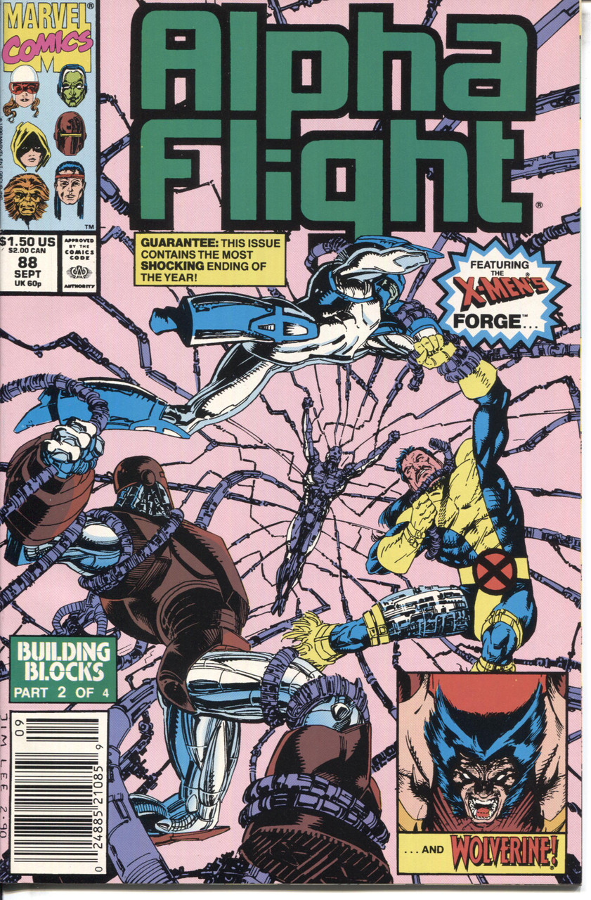 Alpha Flight (1983 Series) #88 Newsstand NM- 9.2