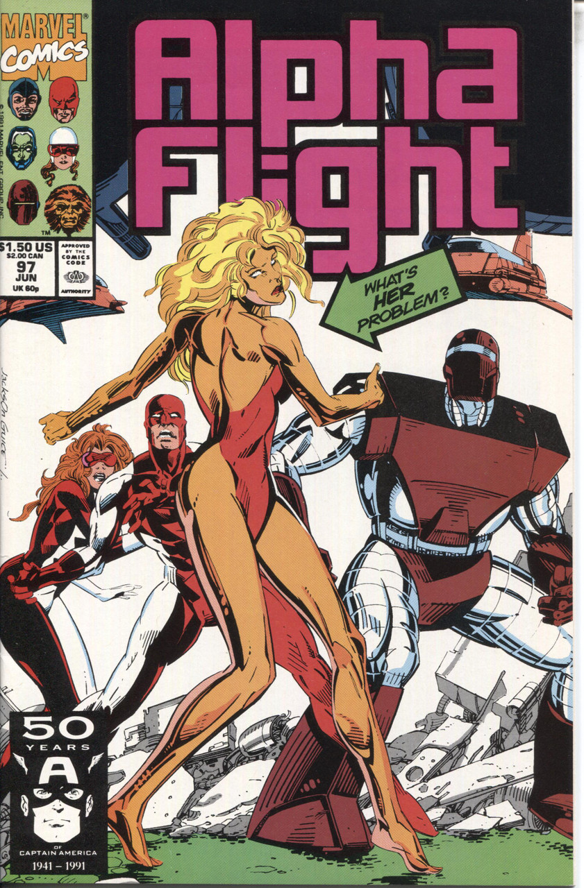 Alpha Flight (1983 Series) #97 NM- 9.2