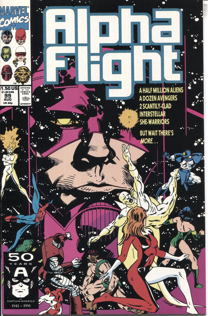 Alpha Flight (1983 Series) #99 NM- 9.2