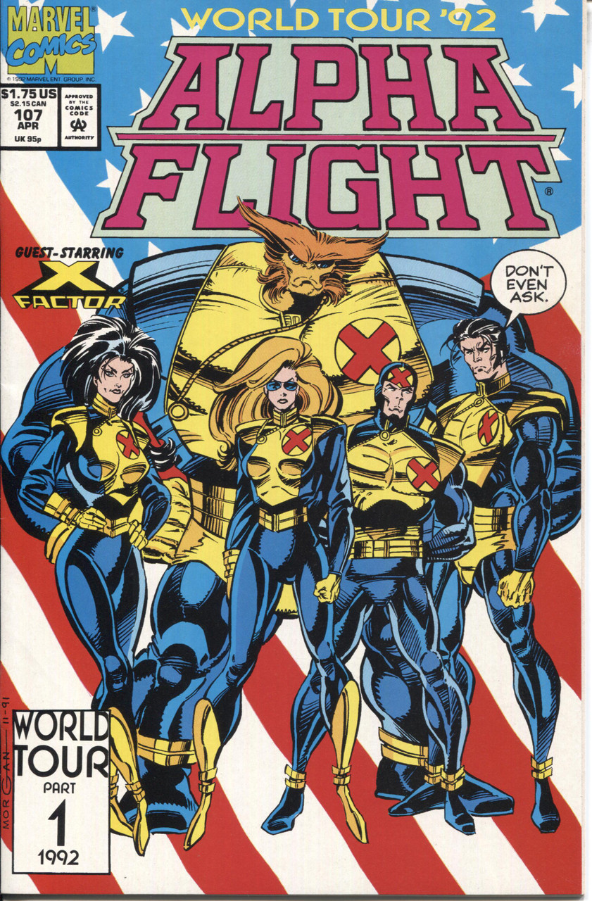 Alpha Flight (1983 Series) #107 NM- 9.2