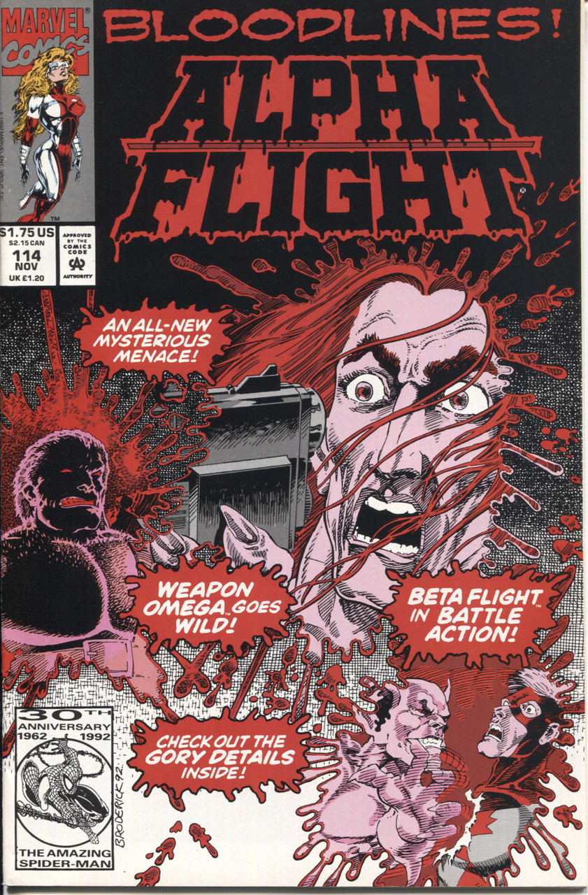 Alpha Flight (1983 Series) #114 NM- 9.2