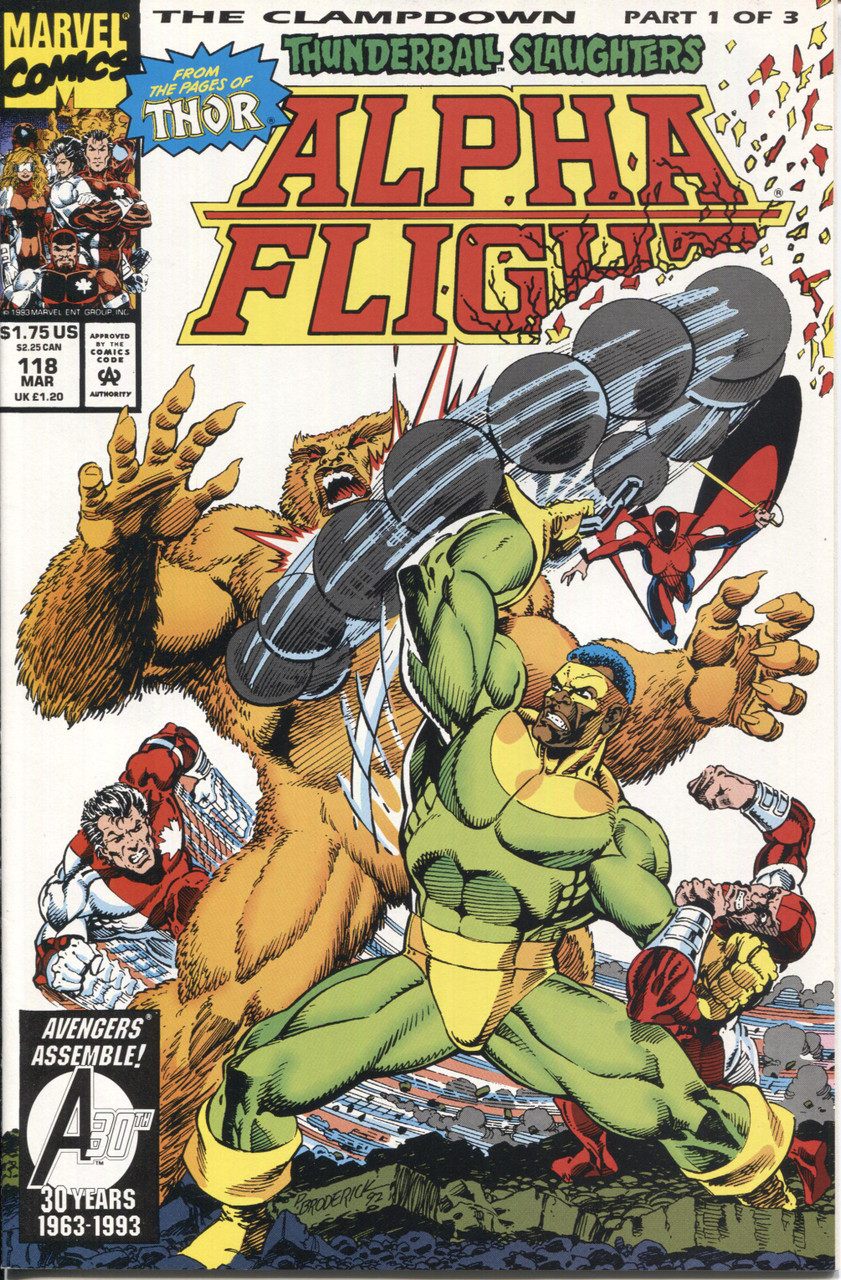 Alpha Flight (1983 Series) #118 NM- 9.2