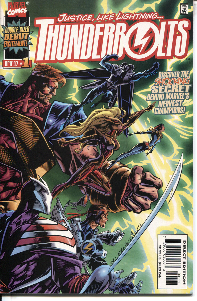 Thunderbolts (1997 Series) #1 A NM- 9.2