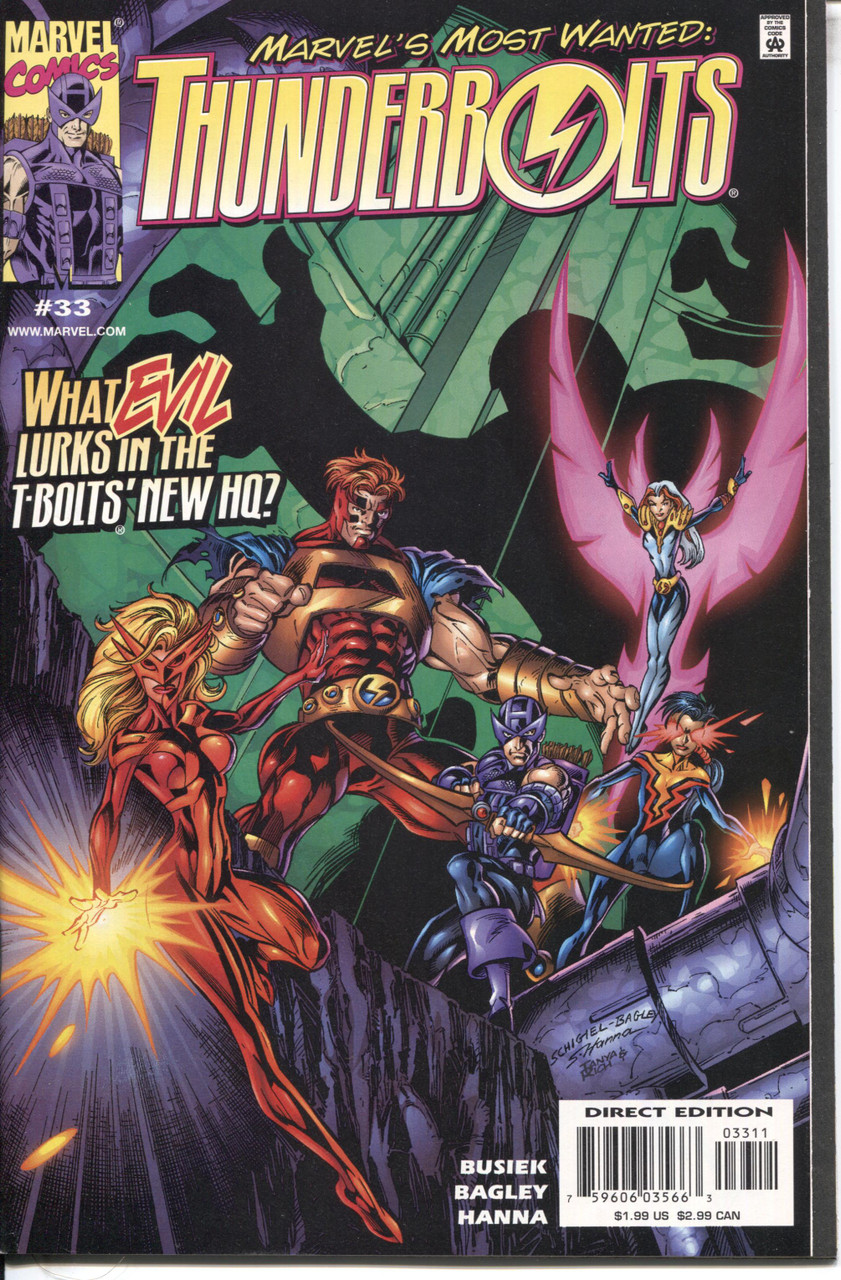 Thunderbolts (1997 Series) #33 NM- 9.2