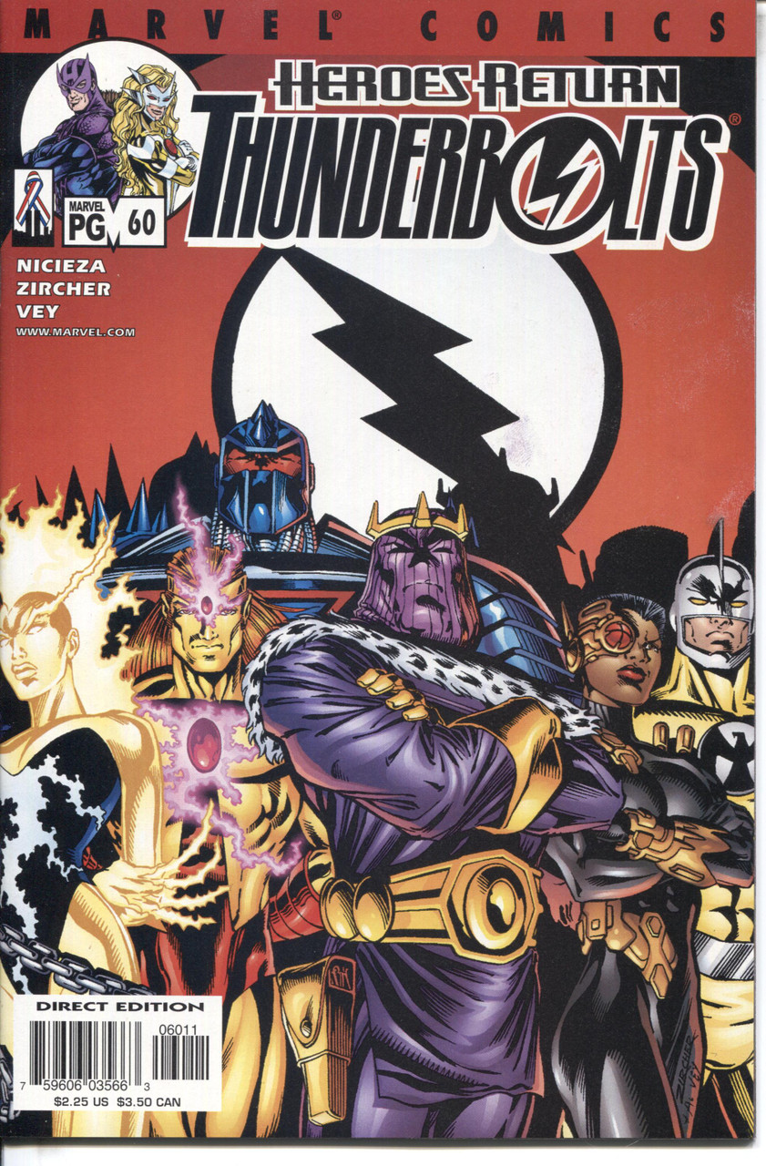 Thunderbolts (1997 Series) #60 NM- 9.2