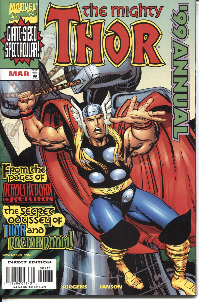 Thor (1998 Series) #1 Annual NM- 9.2