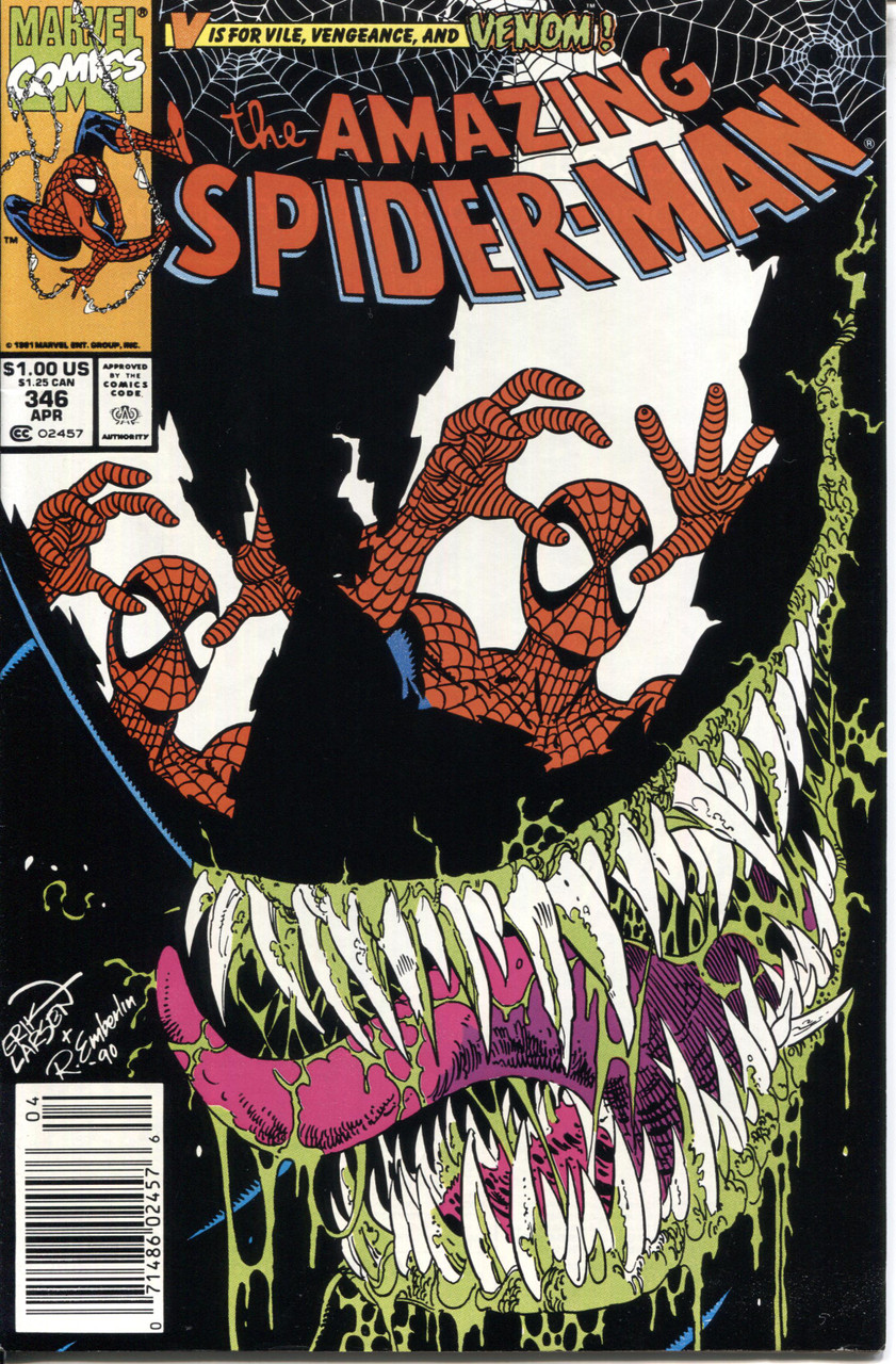Amazing Spider-Man (1963 Series) #346 Newsstand NM- 9.2