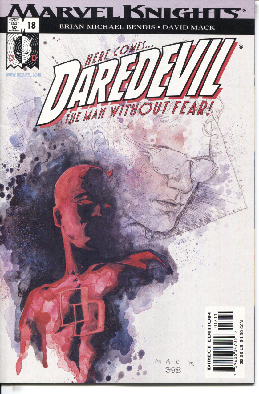 Daredevil (1998 Series) #18 #398 NM- 9.2