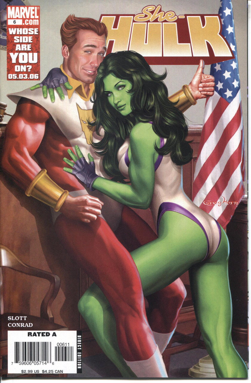 She-Hulk (2005 Series) #6 NM- 9.2