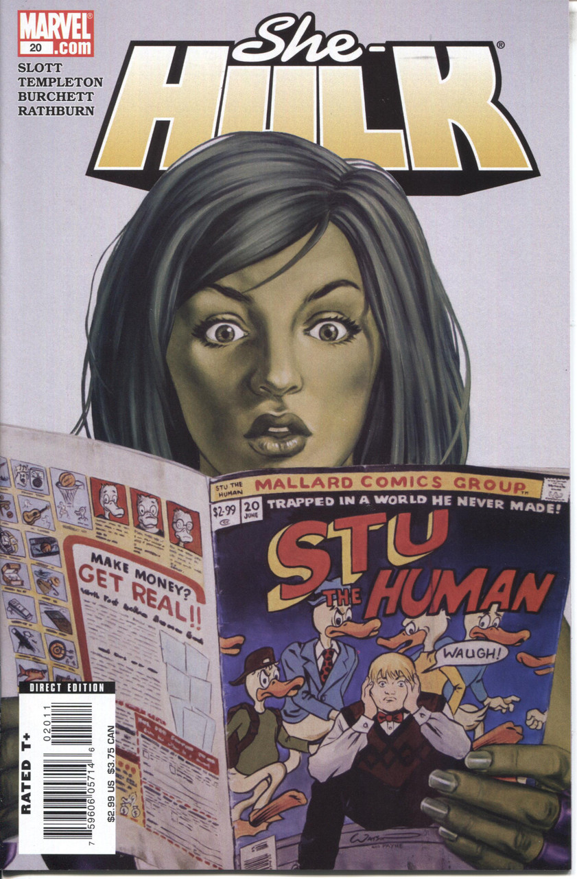 She-Hulk (2005 Series) #20 NM- 9.2