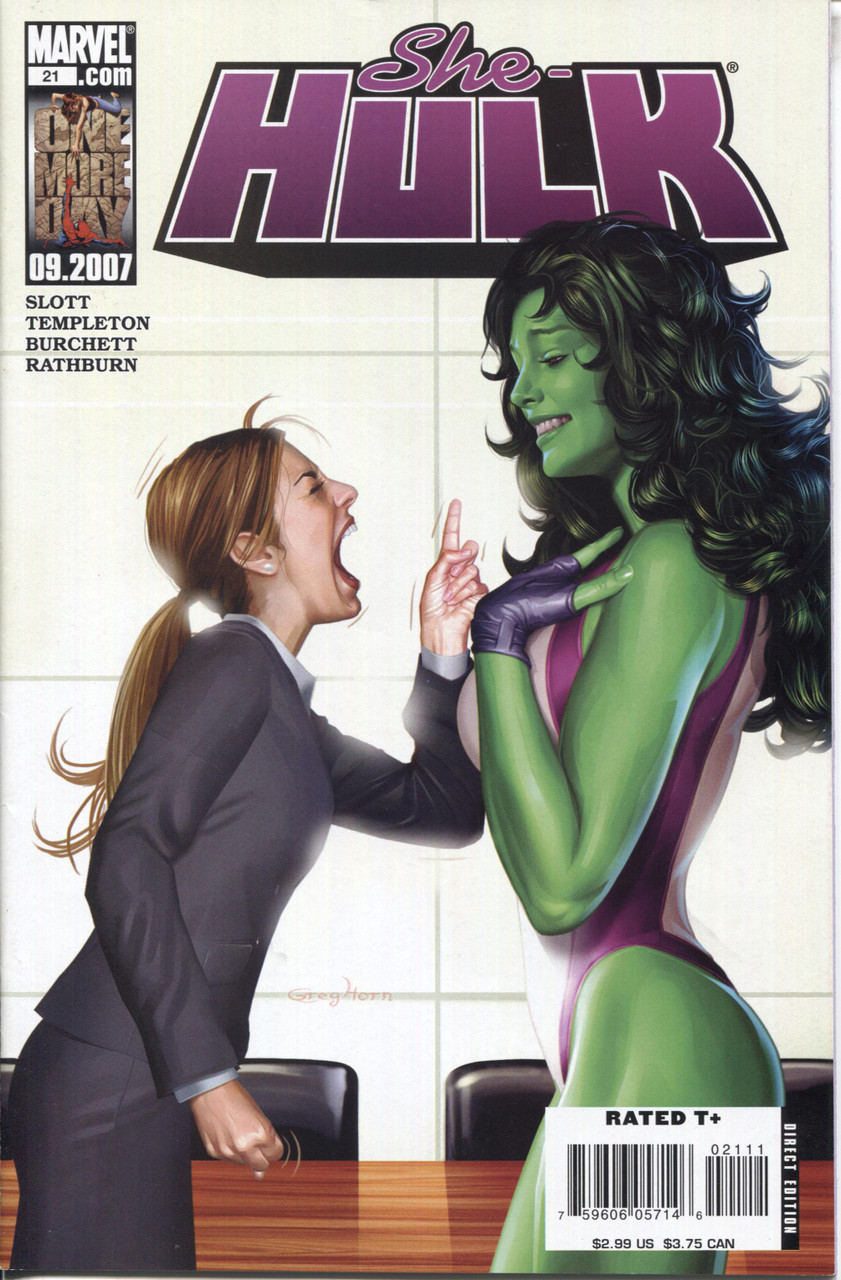 She-Hulk (2005 Series) #21 NM- 9.2