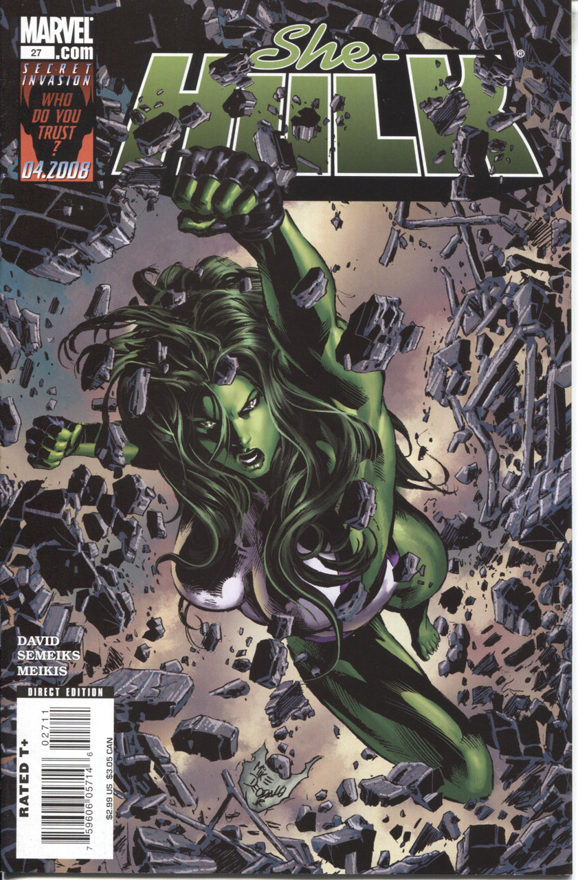 She-Hulk (2005 Series) #27 NM- 9.2