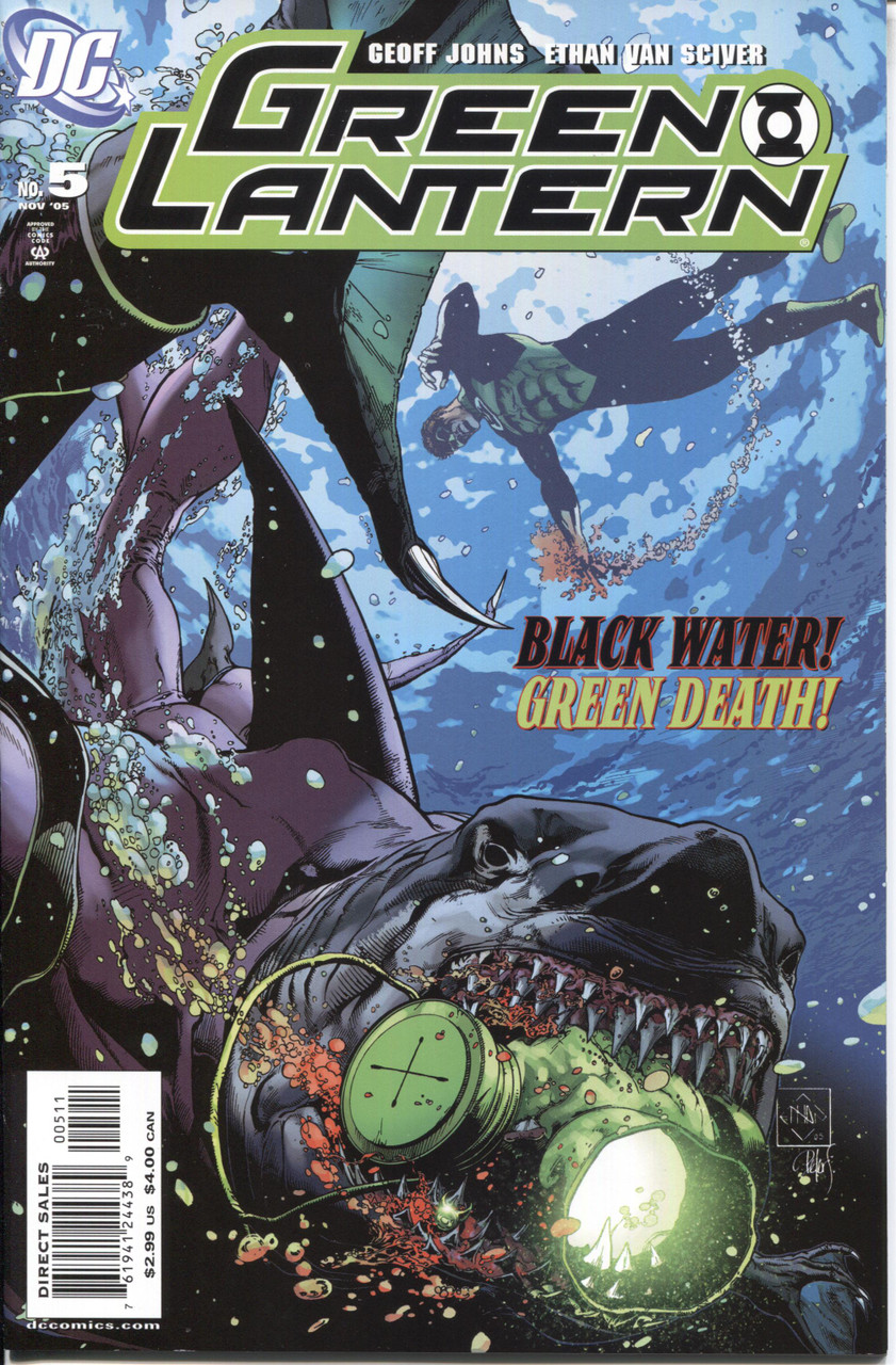Green Lantern (2005 Series) #5 NM- 9.2