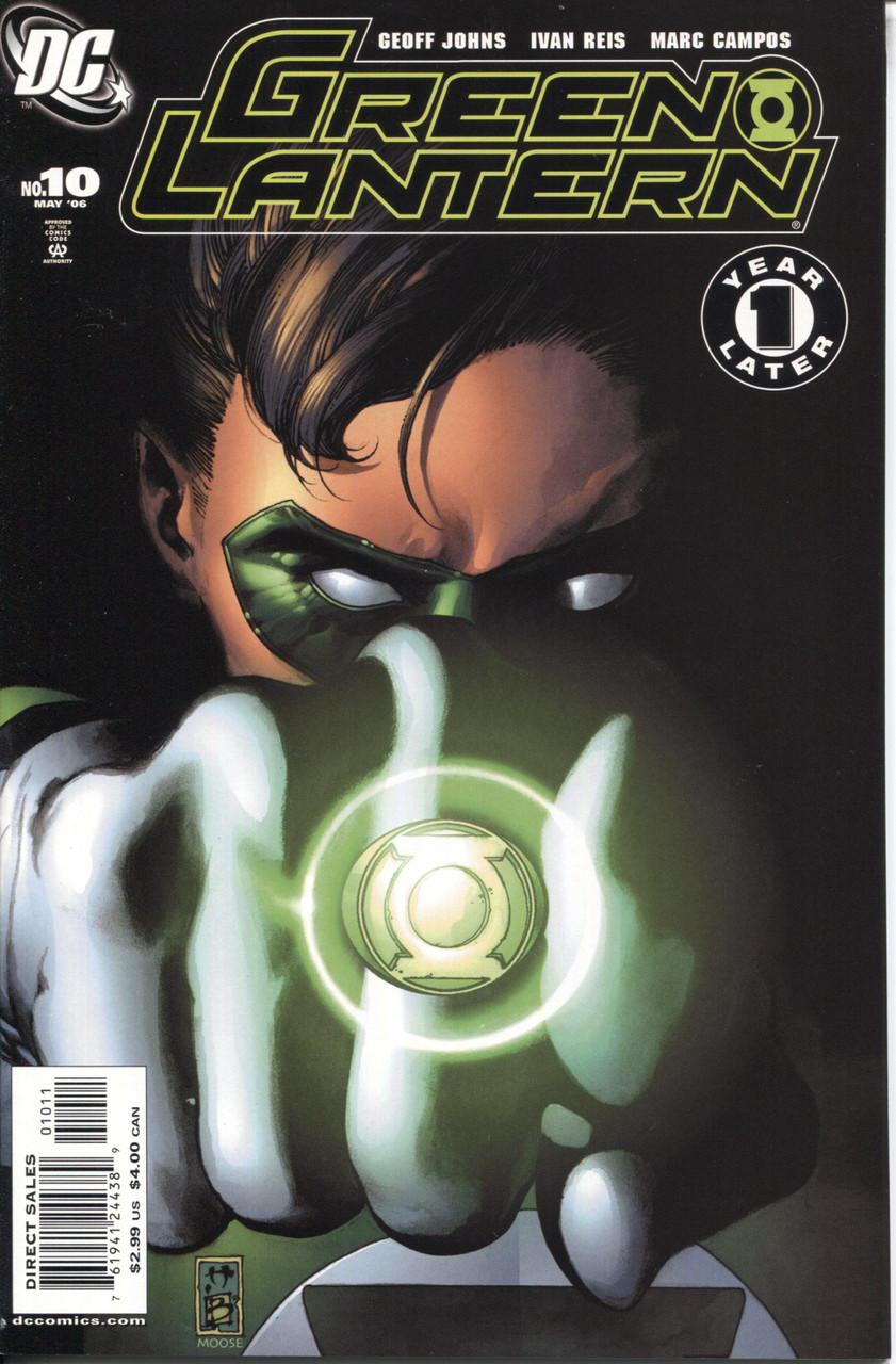 Green Lantern (2005 Series) #10 A NM- 9.2