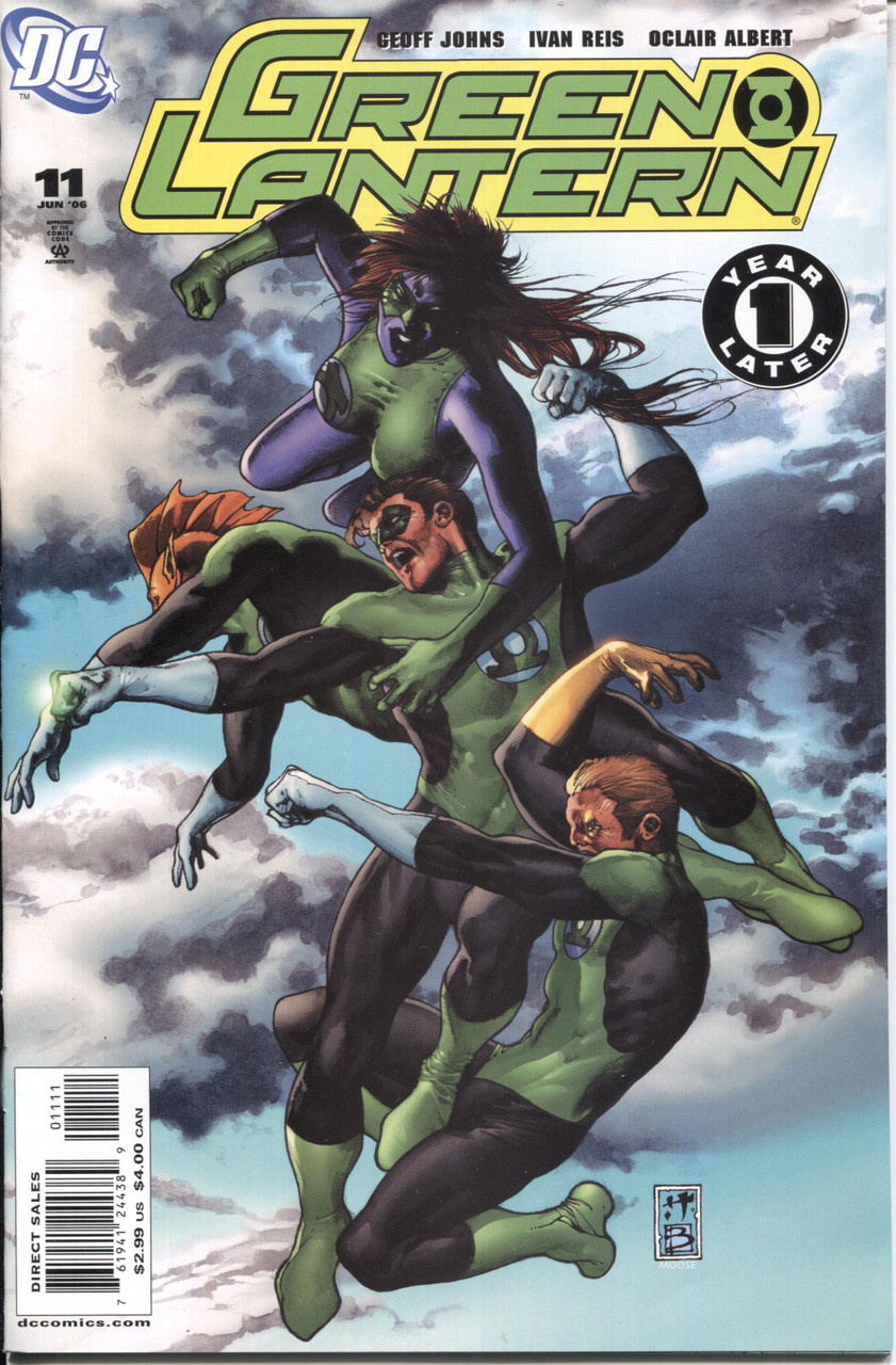 Green Lantern (2005 Series) #11 NM- 9.2