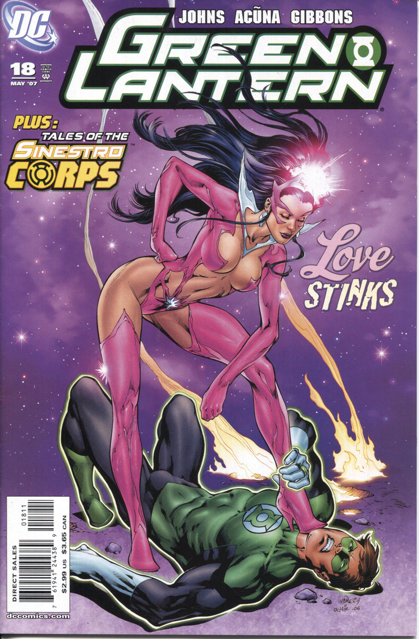 Green Lantern (2005 Series) #18 NM- 9.2