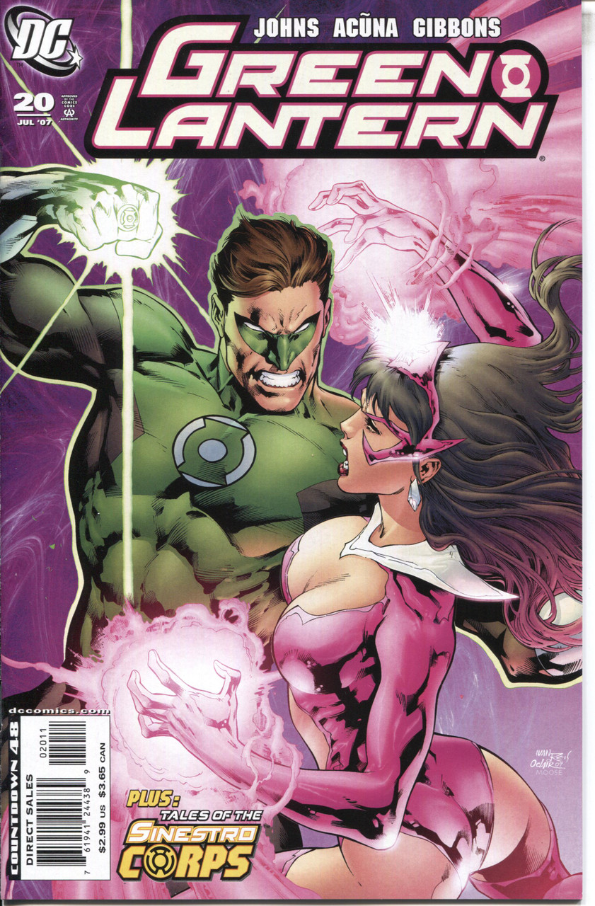 Green Lantern (2005 Series) #20 NM- 9.2