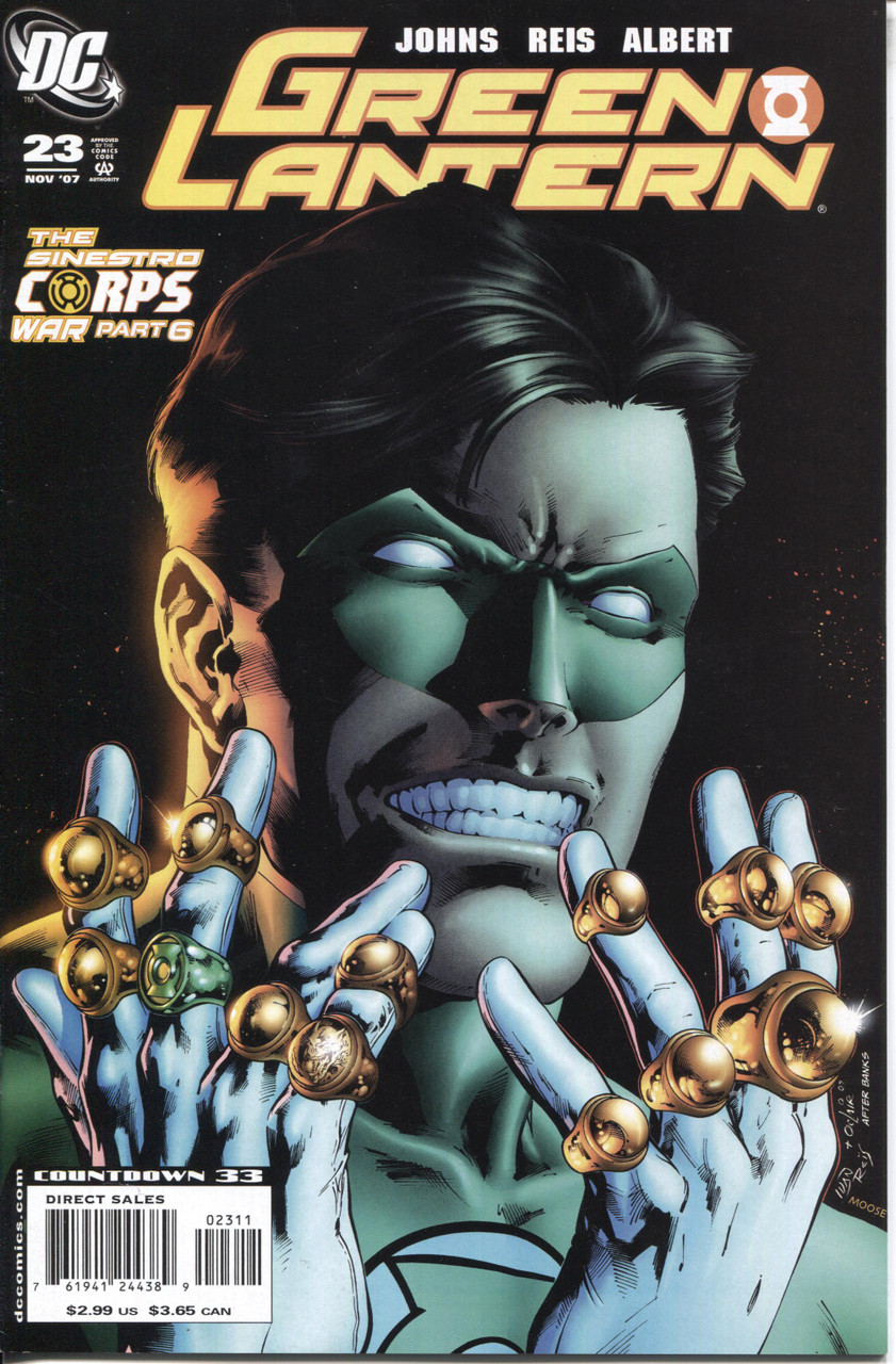 Green Lantern (2005 Series) #23 A NM- 9.2