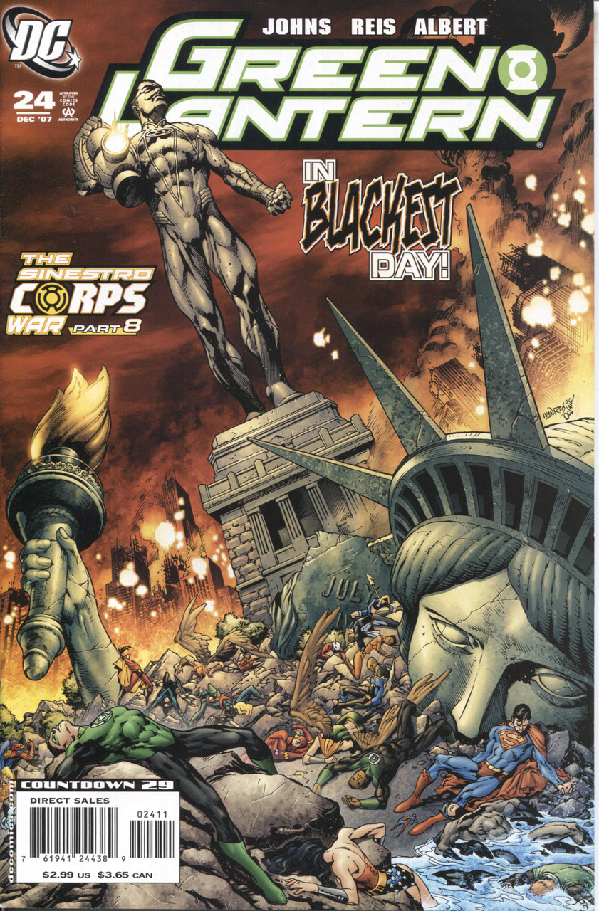 Green Lantern (2005 Series) #24 NM- 9.2