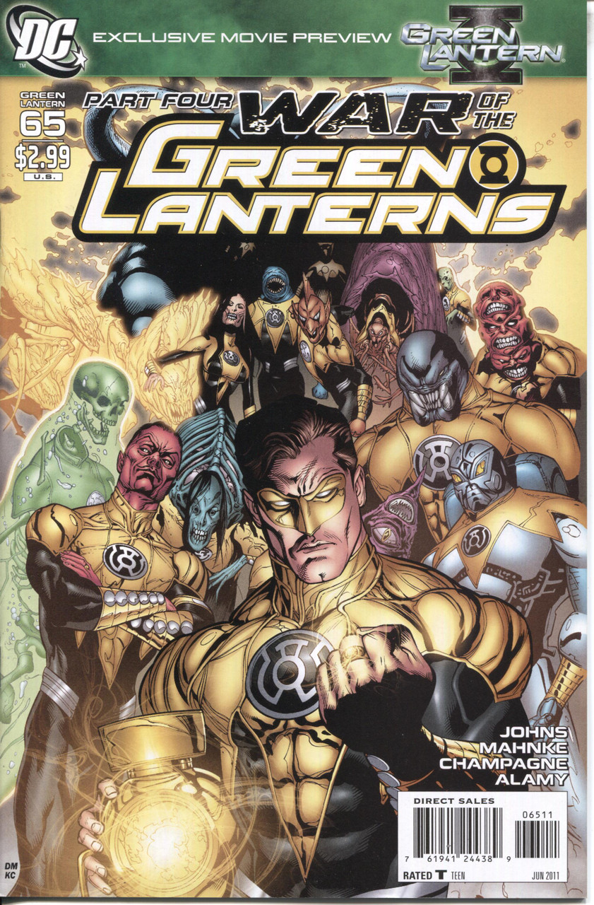 Green Lantern (2005 Series) #65 A NM- 9.2