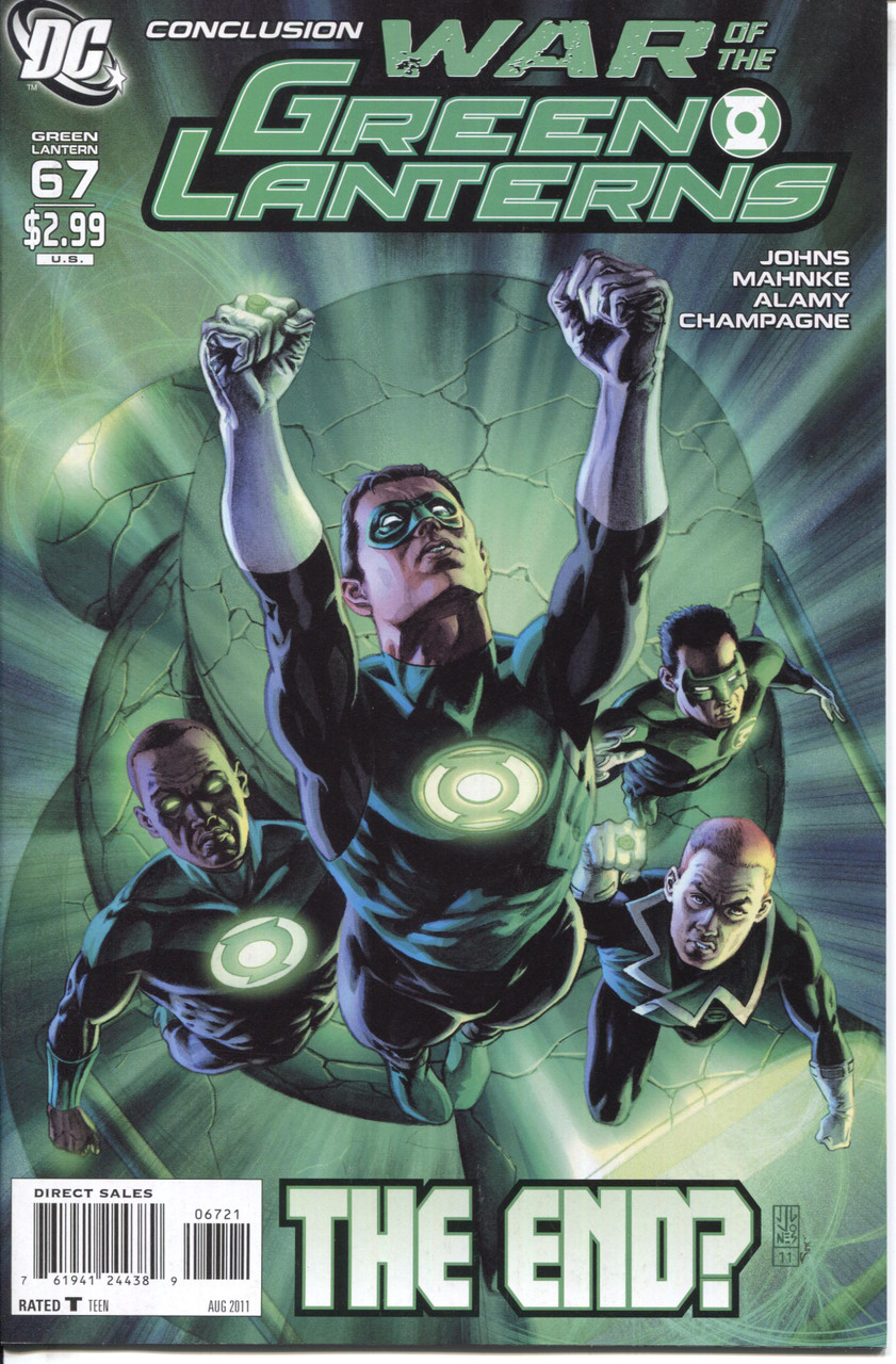 Green Lantern (2005 Series) #67 A NM- 9.2