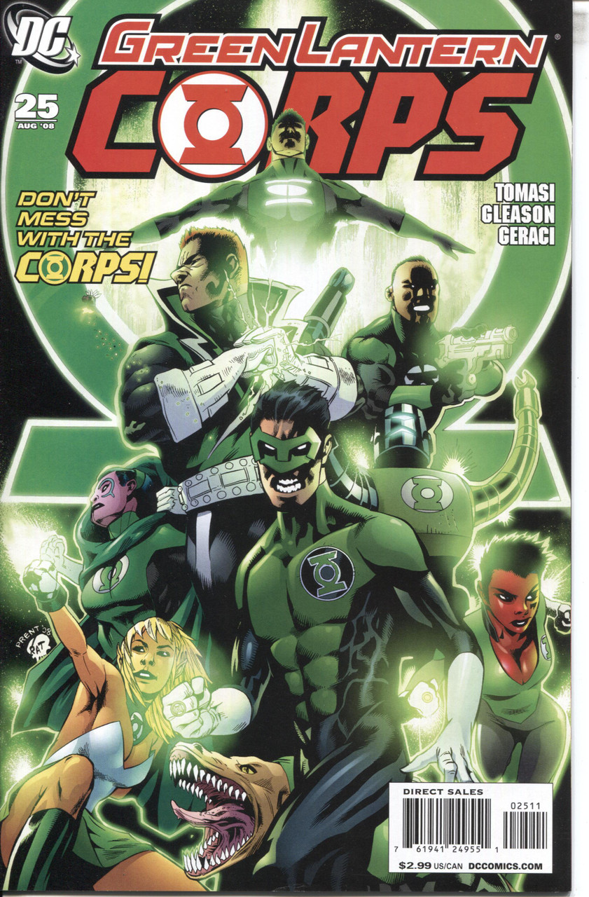Green Lantern Corps (2006 Series) #25 NM- 9.2