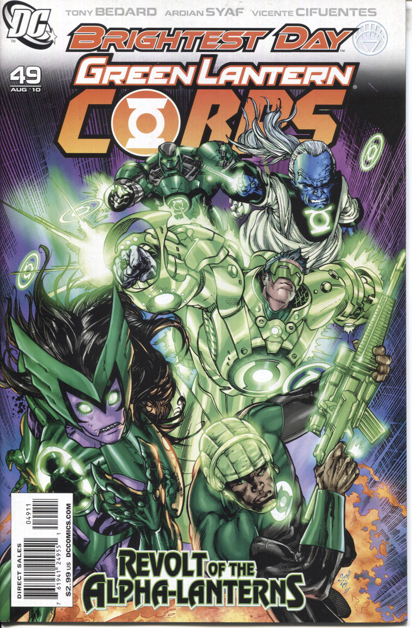 Green Lantern Corps (2006 Series) #49 A NM- 9.2