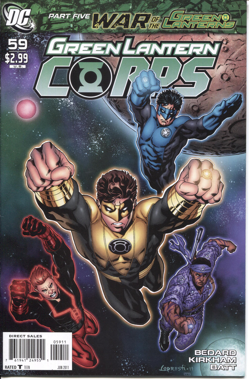 Green Lantern Corps (2006 Series) #59 A NM- 9.2