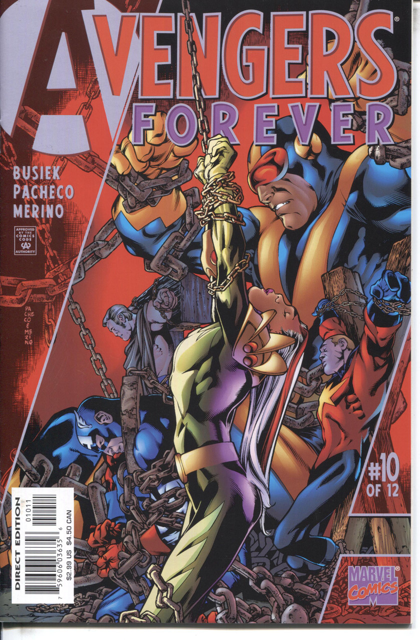 Avengers Forever (1998 Series) #10 NM- 9.2