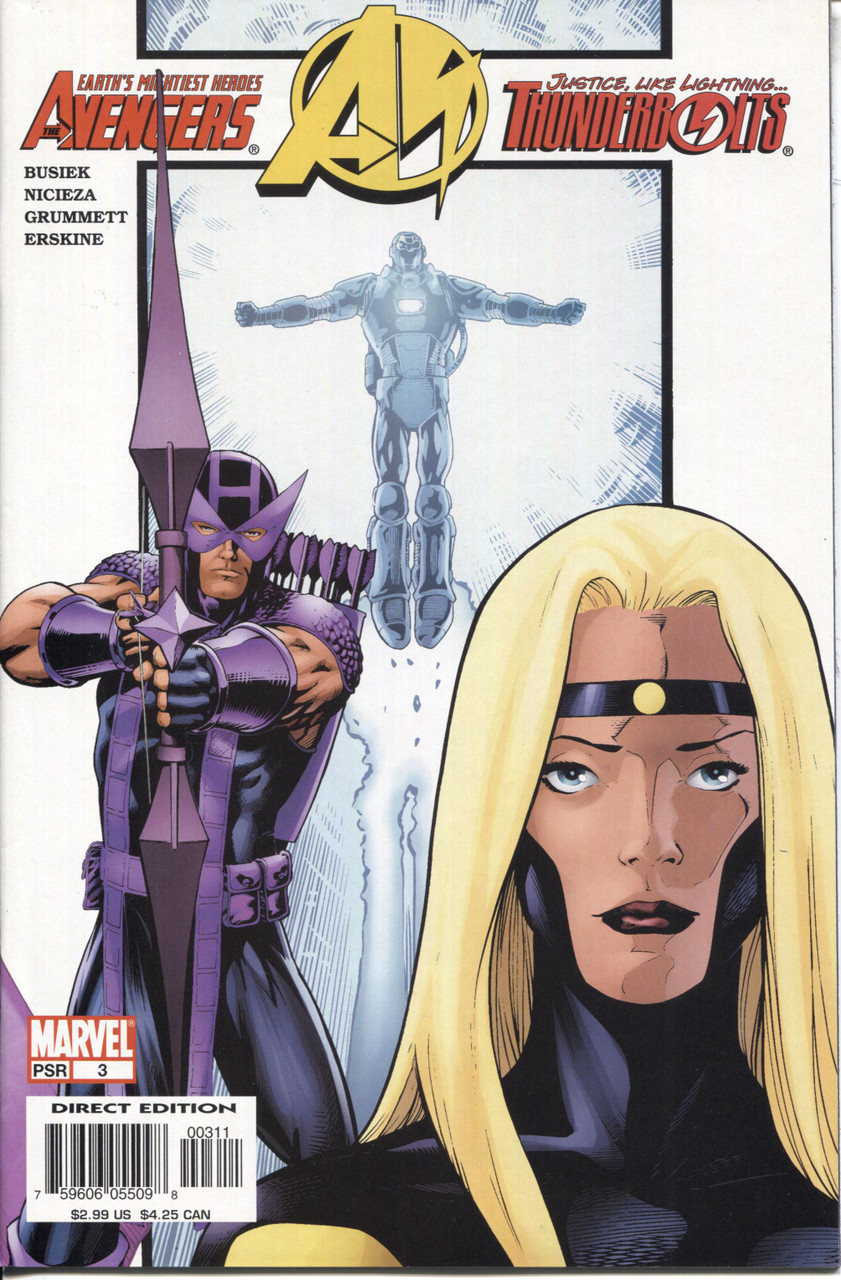 Avengers Thunderbolts (2004 Series) #3 NM- 9.2