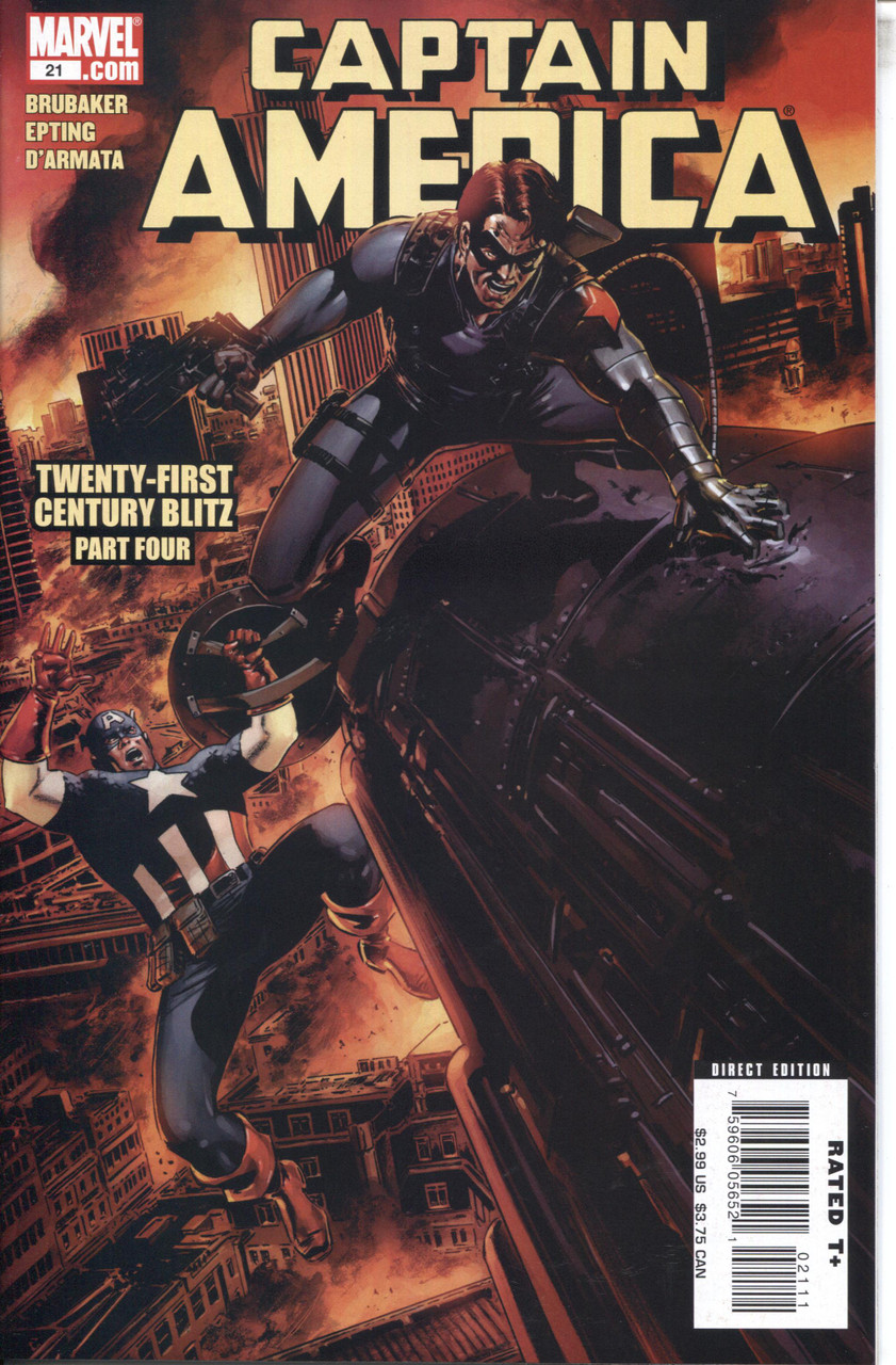 Captain America (2005 Series) #21 NM- 9.2
