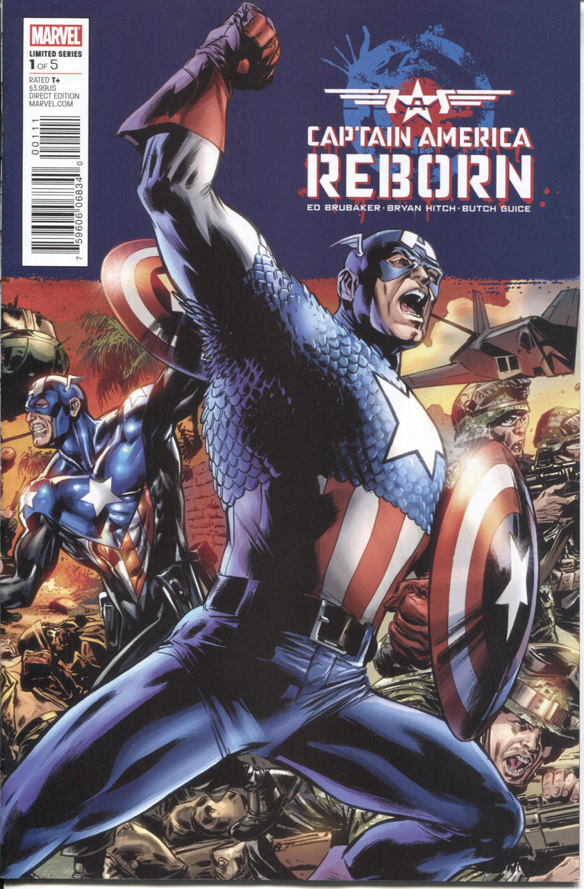 Captain America Reborn #1 A NM- 9.2