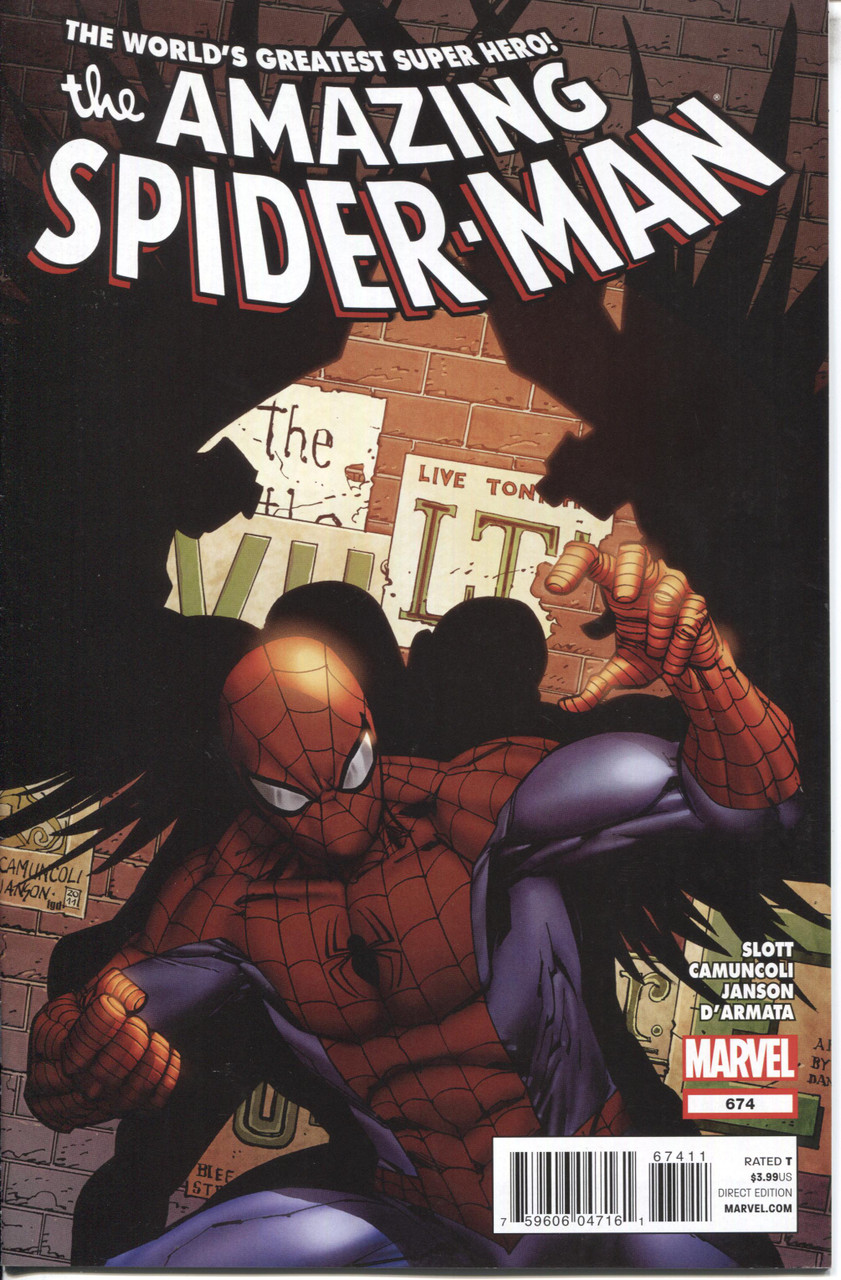Amazing Spider-Man (1963 Series) #674 A NM- 9.2