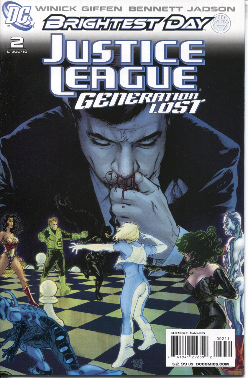 Justice League Generation Lost #2 A NM- 9.2