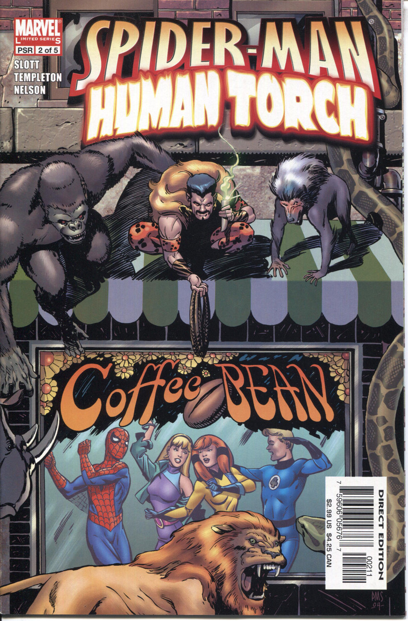 Spider-Man Human Torch (2005 Series) #2 NM- 9.2