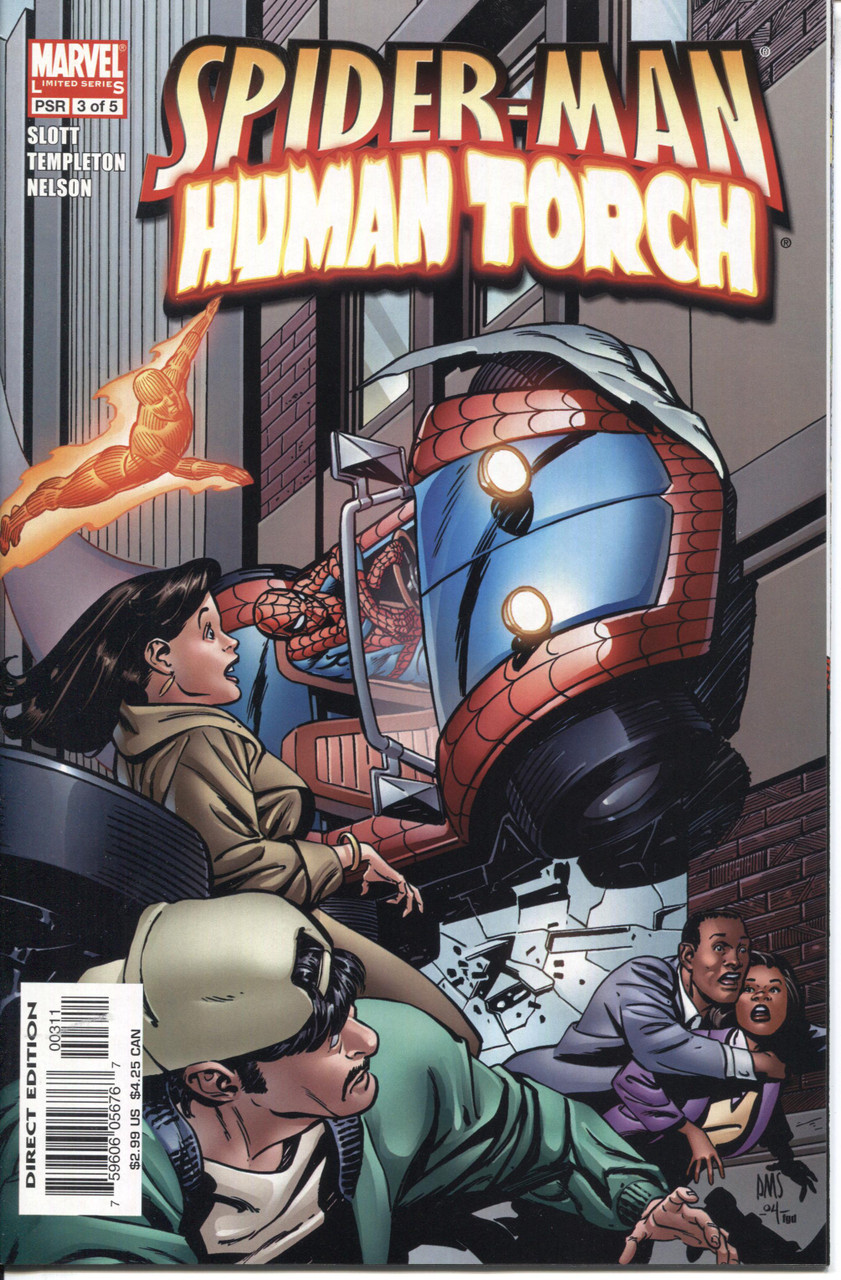 Spider-Man Human Torch (2005 Series) #3 NM- 9.2