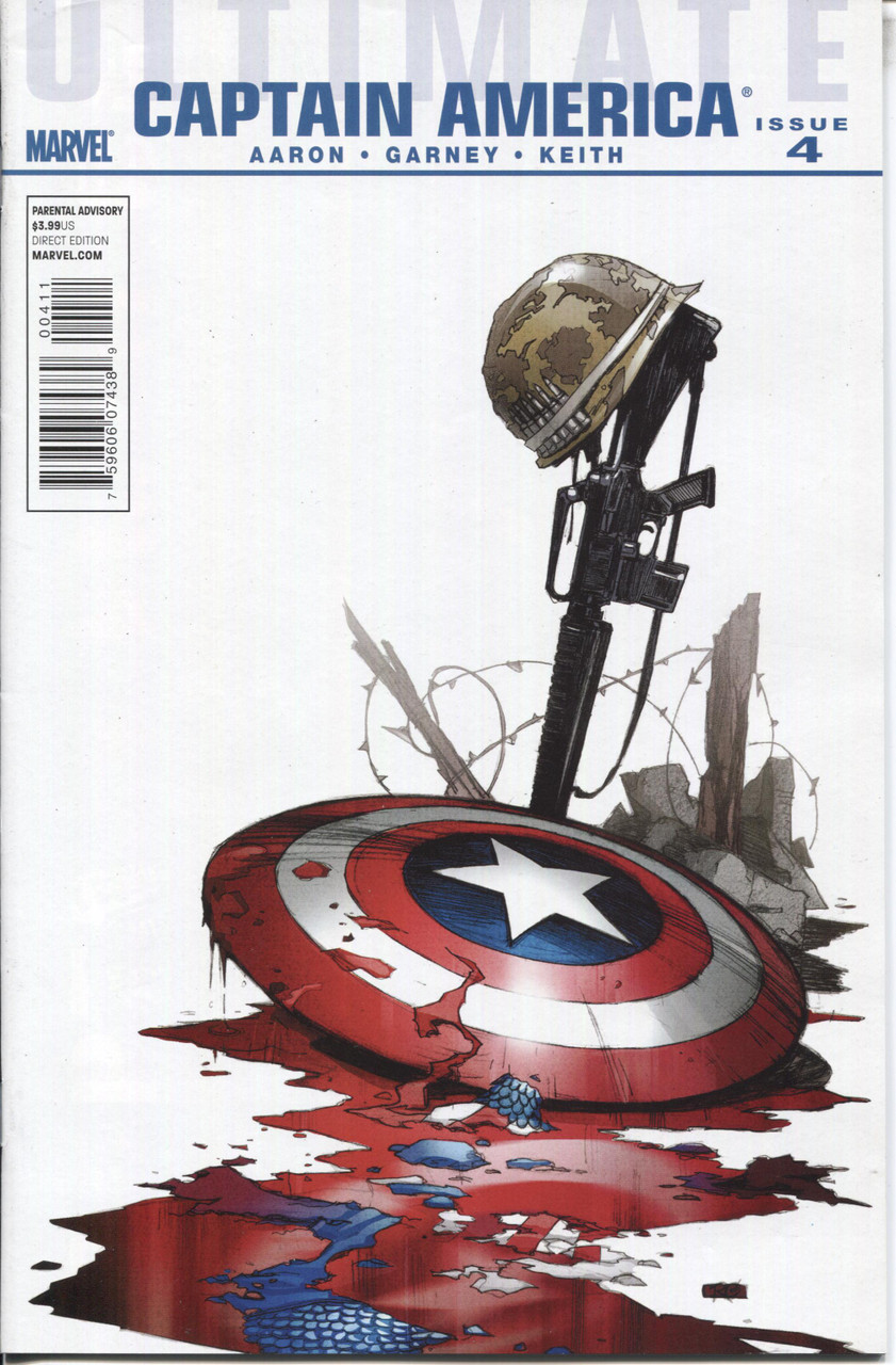 Ultimate Captain America (2011 Series) #4 NM- 9.2