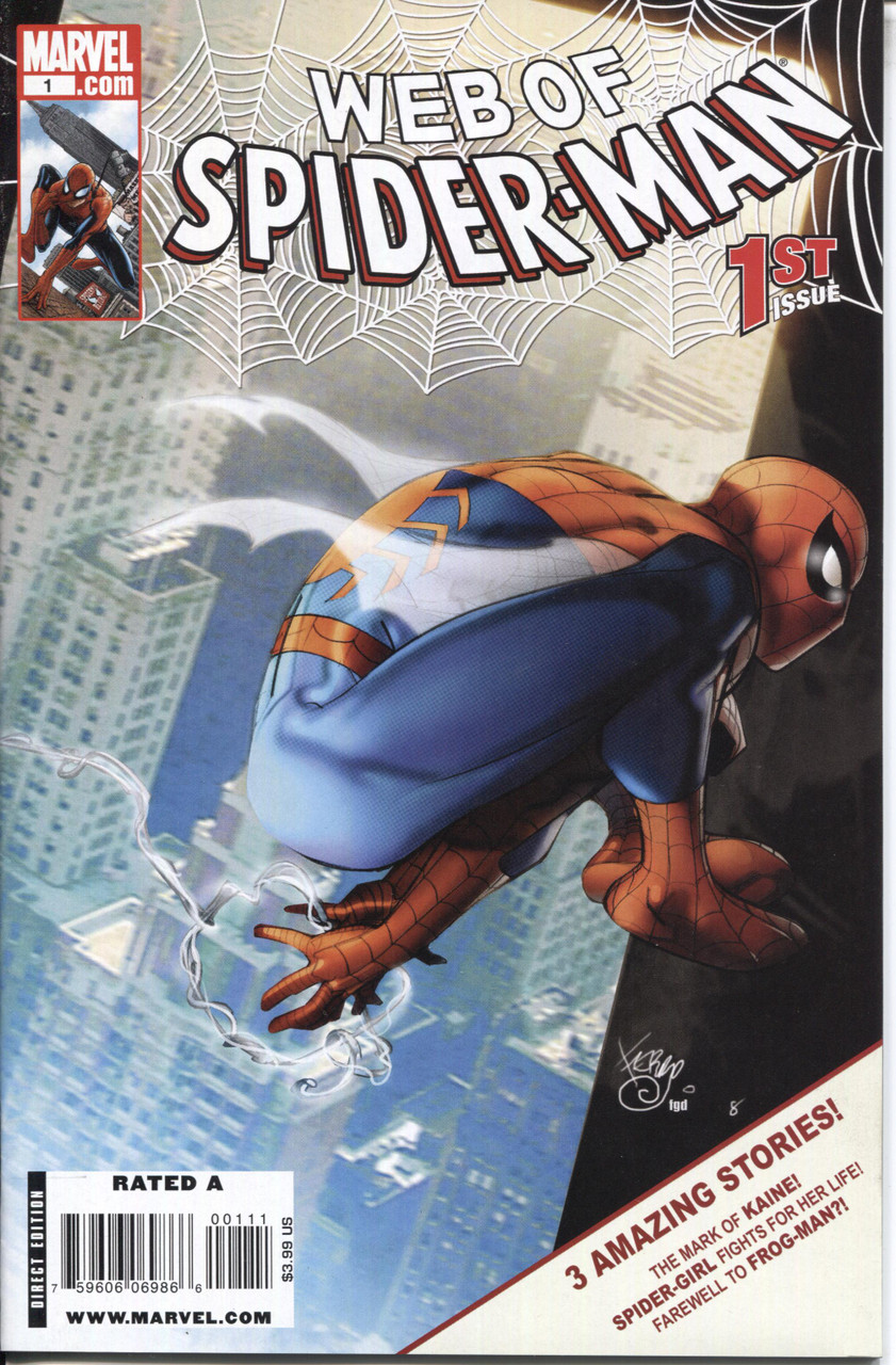 Web of Spider-Man (2009 Series) #1 A NM- 9.2