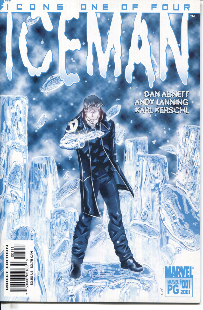 Iceman (2001 Series) #1 NM- 9.2