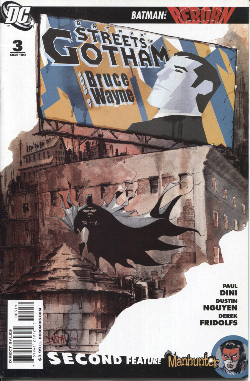 Batman Streets of Gotham (2009 Series) #3 NM- 9.2