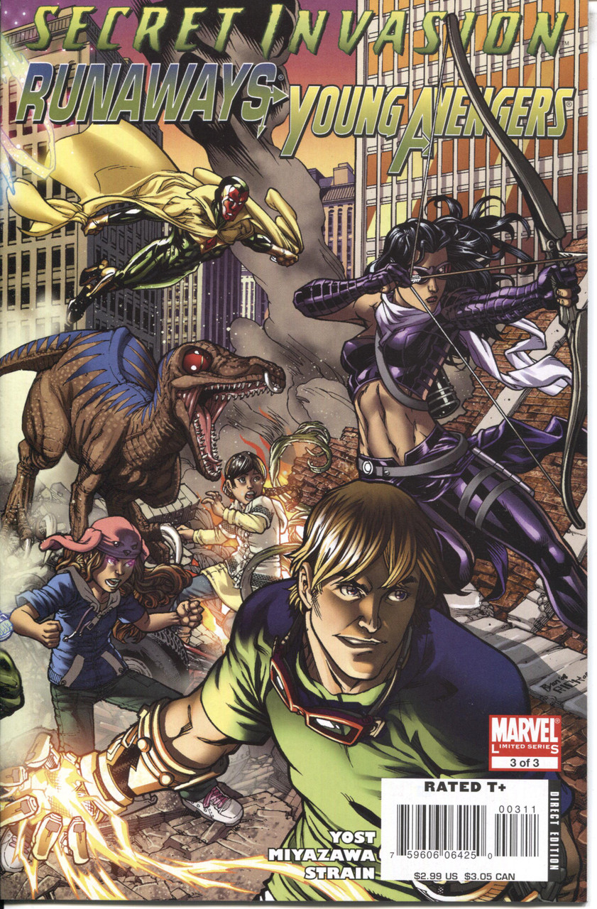 Runaways Young Avengers Secret Invasion #3 NM- 9.2