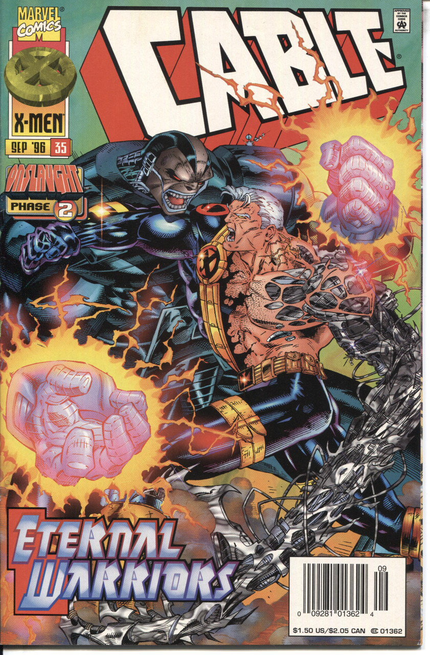 Cable (1993 Series) #35 NM- 9.2 Newsstand