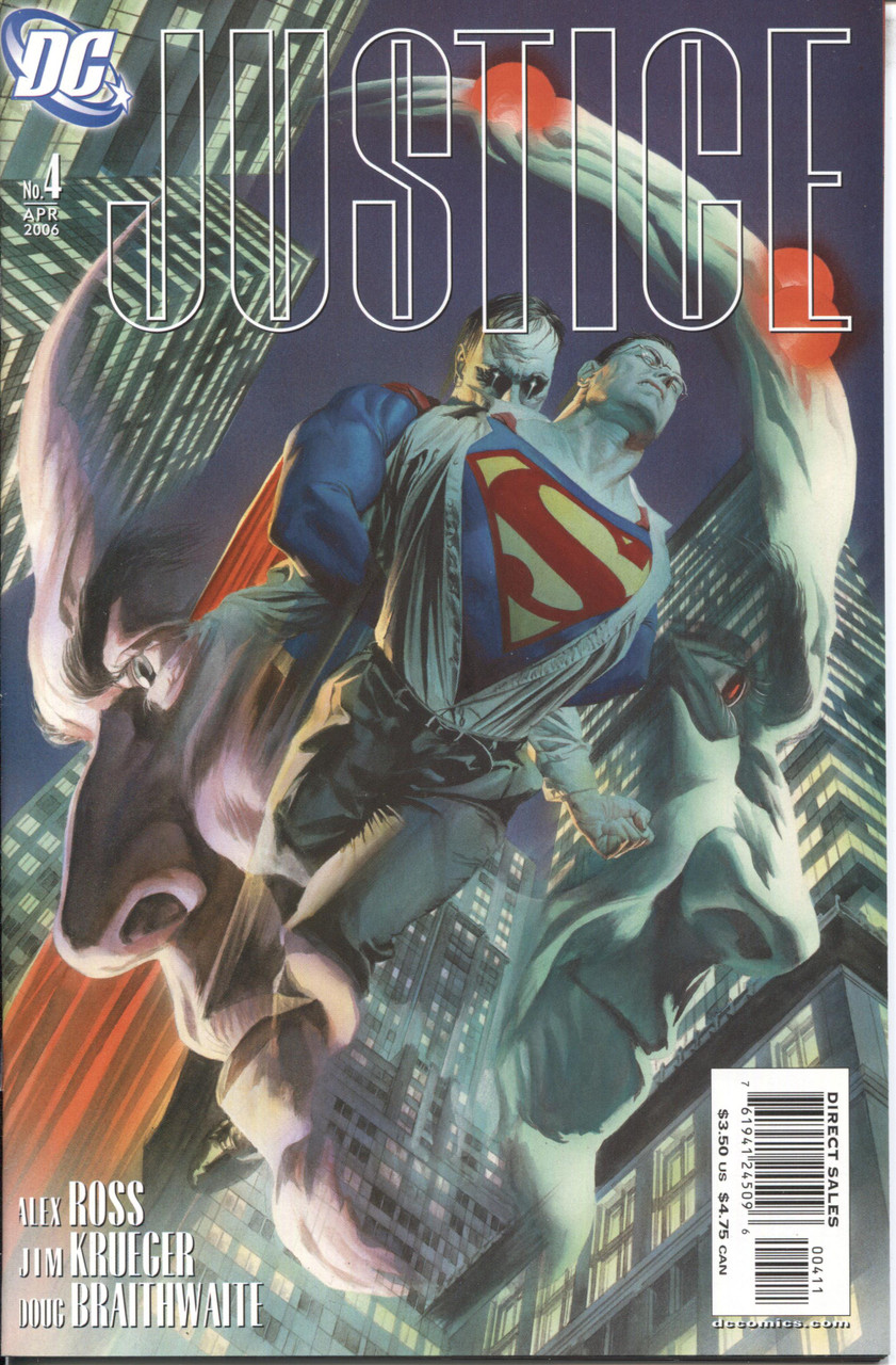 Justice (2005 Series) #4 A NM- 9.2