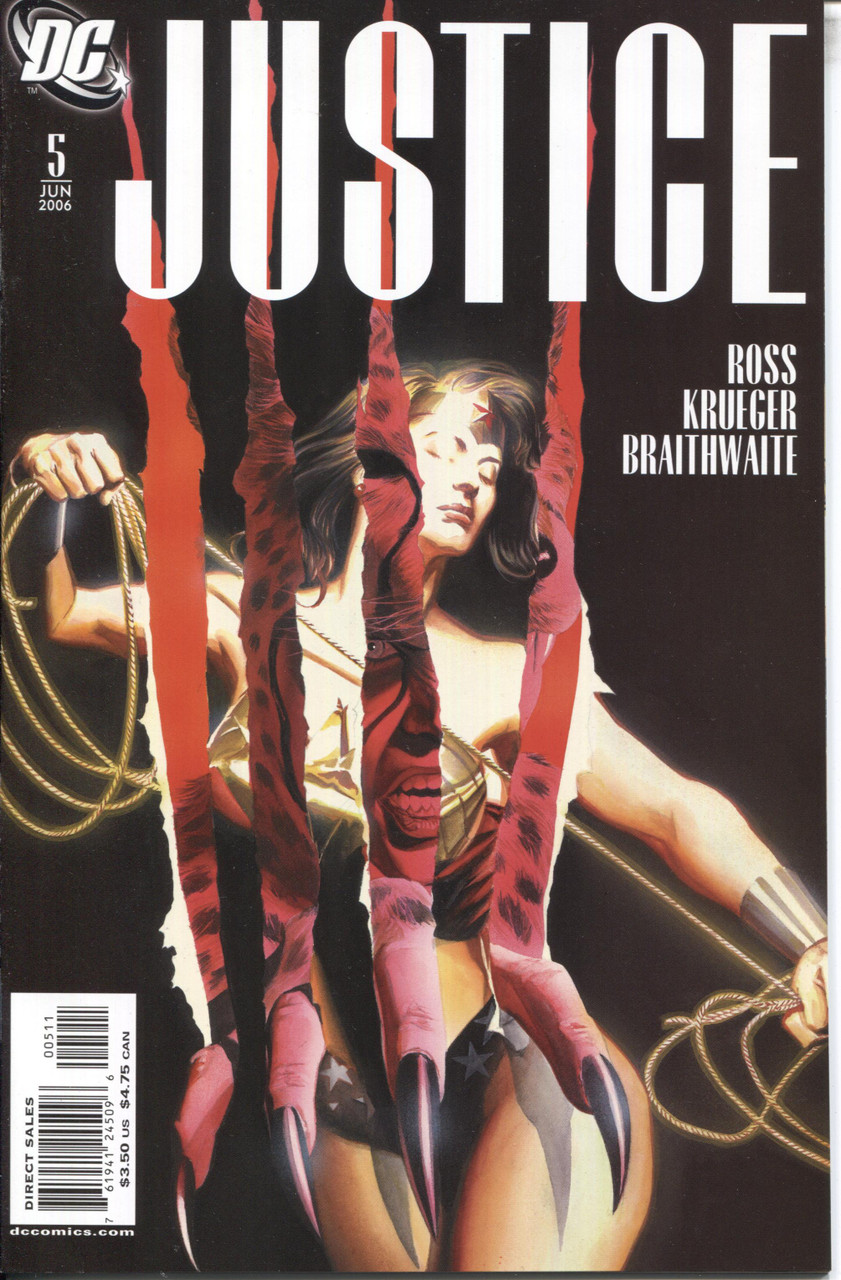 Justice (2005 Series) #5 A NM- 9.2