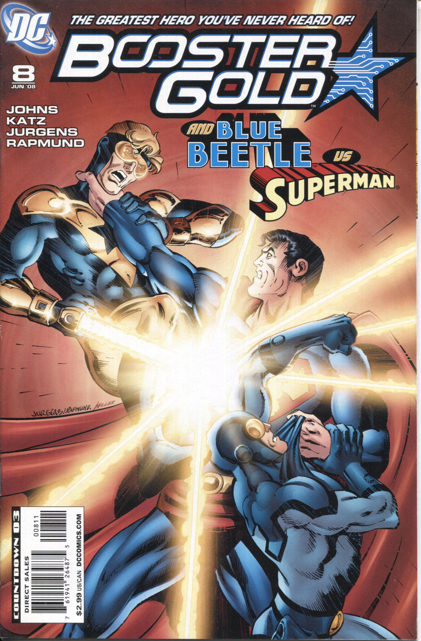 Booster Gold (2007 Series) #8 NM- 9.2