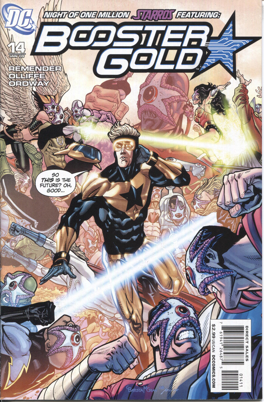 Booster Gold (2007 Series) #14 NM- 9.2