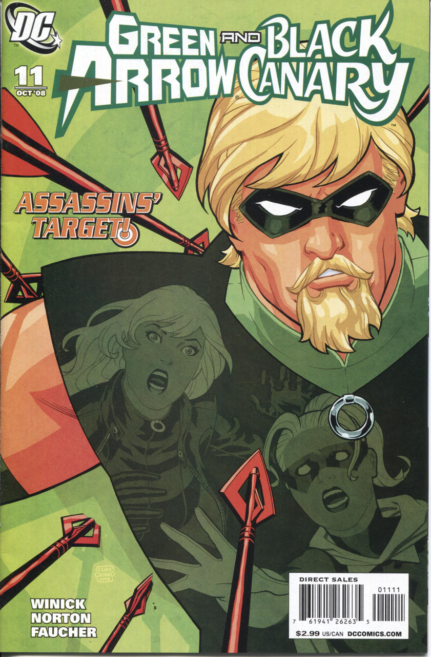 Green Arrow & Black Canary (2007 Series) #11 NM- 9.2