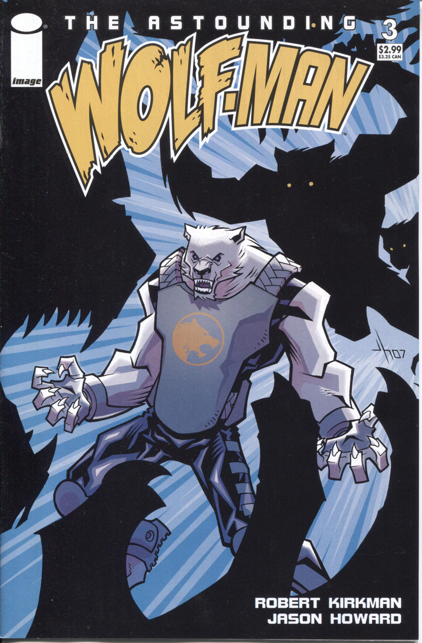 Astounding Wolf-Man (2007 Series) #3 A NM- 9.2