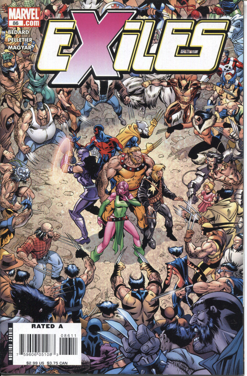 Exiles (2001 Series) #86 NM- 9.2